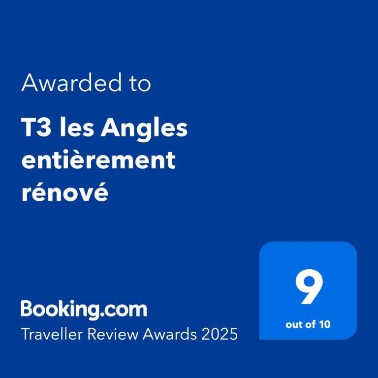 T3 Les Angles Entierement Renove 아파트 외부 사진